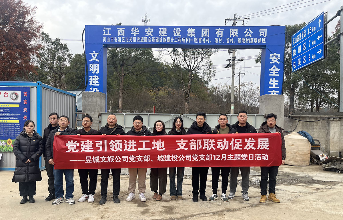 黨建引領進工地，支部聯動促發(fā)展